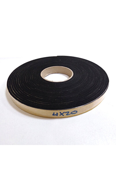 CONTACALL Kapı Pencere Izolasyon Bandı Yapışkan Sünger 4 Mm Kalınlık 20 Mm Ge...