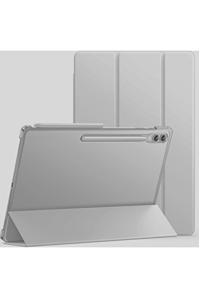 Fibaks Samsung Galaxy Tab S9 Plus 12.4 inch Uyumlu Smart Kapak Katlanabilir K...