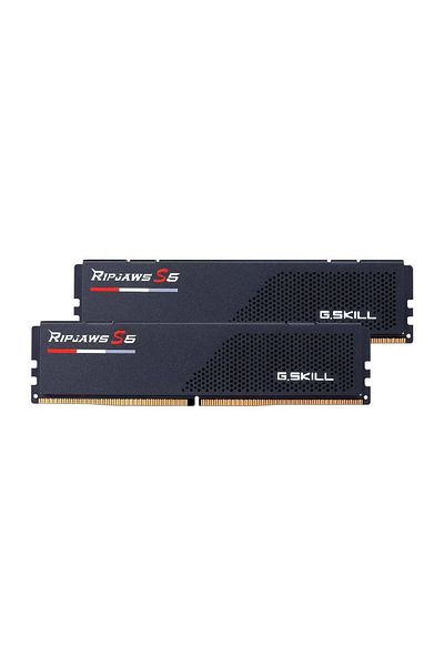 G Skill Gskill Ripjaws S5 6000Mhz Cl30 Ddr5 Black Dual Kit Ram - 32Gb(2X16)