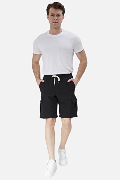 CEDY DENIM Men's Shorts C360 - Standard Fit, Elastic Waist and Laces