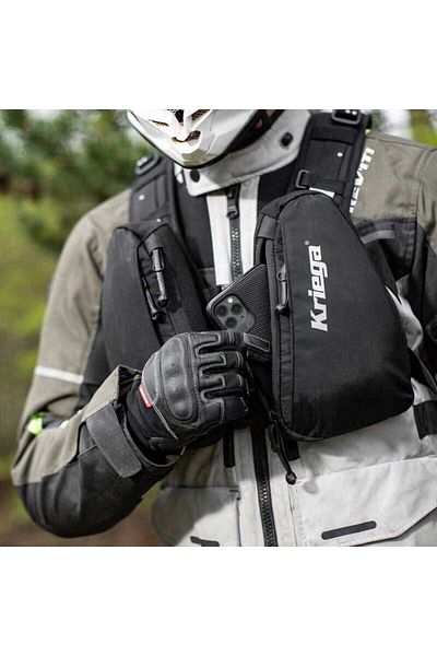 KRIEGA حقيبة الصدر Trail Pockets