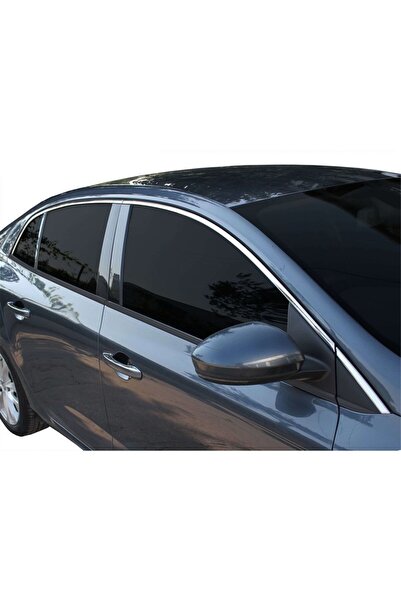 Kml34tuning55 Renault Megane 4 Sd Krom Cam Üst Çıtası 6 Parça (2016 ve Üzeri)