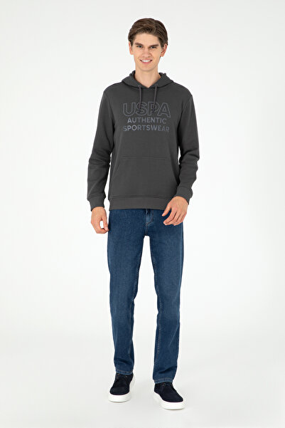 U.S. Polo Assn. Erkek Antrasit Sweatshirt 50293439-VR006