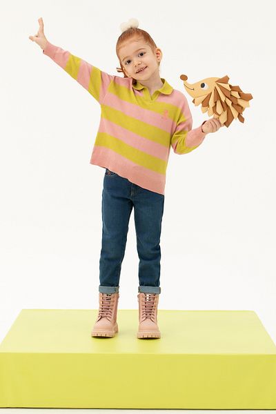 U.S. Polo Assn. Girl's Powder Sweater 50276994 -Vr042