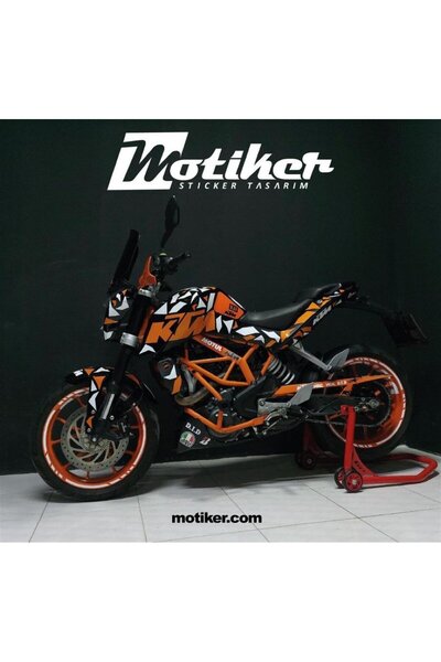 KTM DUKE Full Takım Sticker