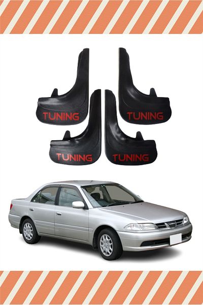 Heda Tex Yb Toyota Carina Tuning Written 4-Piece Dust Cover Fender Mud Flap