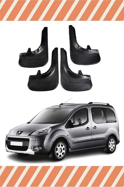 NOVDES Peugeot Partner - Set of 4 Longholders Dust Cover Fender