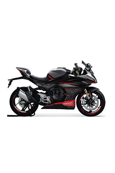 Motiker CF MOTO SR450 Jant İçi 450SR Yazı Motosiklket Sticker Beyaz Renk Modeli
