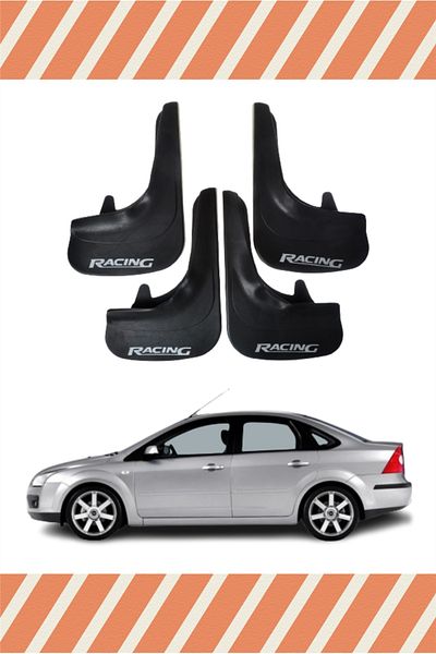 NOVDES Hg Ford Focus 2 Racing Written 4-Piece Dust Cover Mudguard Mudguard