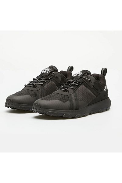 Timberland Ανδρικά μαύρα παπούτσια εξωτερικού χώρου Winsor Trail Low Lace Up Waterproo