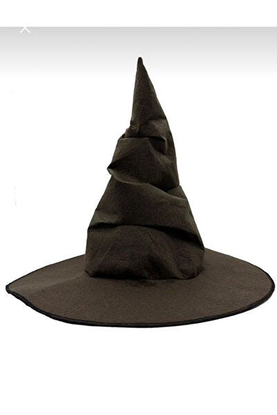DüşlerÜlkesi Harry Potter Konuşan Seçmen Büyücü Şapka Kahverengi Keçe