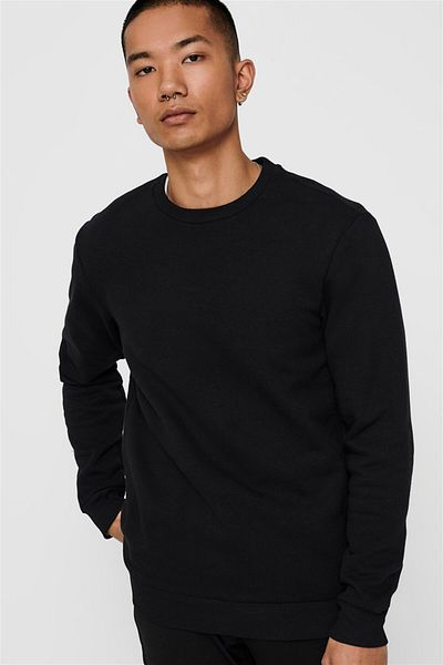 Only & Sons Onsceres Crew Neck - Dark Navy Noos Zutien
