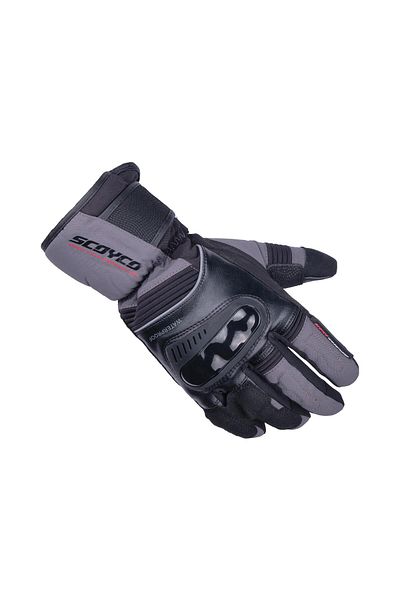 Scoyco Mc82 Grey Winter Motorcycle Gloves - Comfortable and Stylish Design