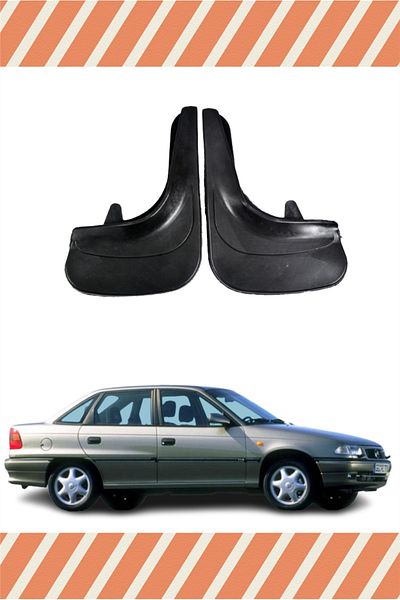 NOVDES Yb Opel Astra F Sd 1991-2007 2-Piece Dust Cover Mudguard Mudflap