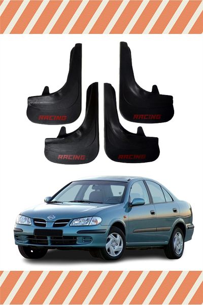 Heda Tex Hg Nissan Almera Racing Written 4-Piece Leggings Mudguard Mudguard