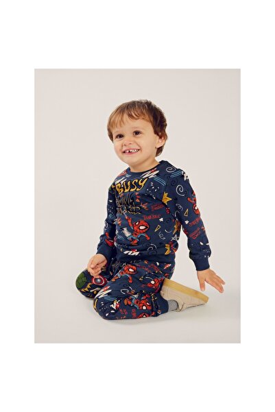 name ıt Name It Marvel Антрацит Світшот для хлопчиків з бавовни 13221166