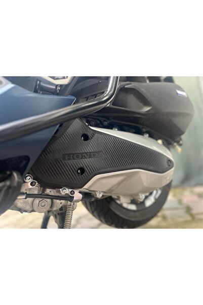 Motiker Honda Pcx Radyator Kapağı Karbon Sticker Koruma Etiket Modeli