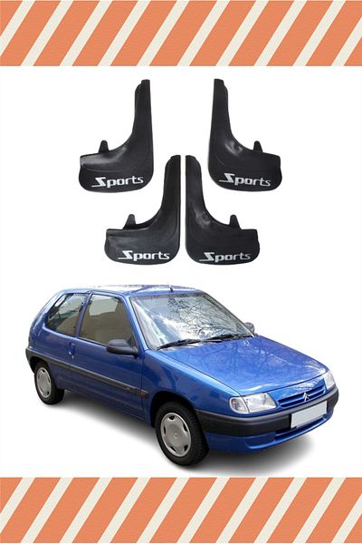 Heda Tex Db Citroen Saxo Racing Written 4-Piece Gaiter Mudguard Mudguard