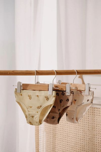 BABYBEK Premium βαμβακερό εσώρουχο για κορίτσια 3 συσκευασιών
