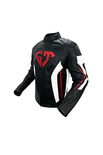 Forte GT Hunter Hakiki Deri Motorcu Montu Full Korumalı