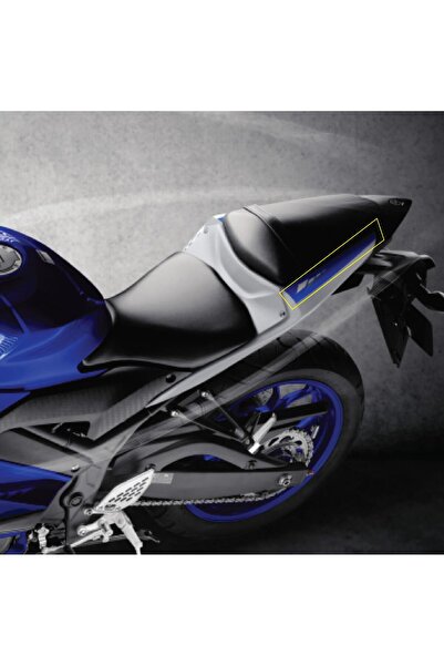 Motiker Yamaha YZF-R25 MT-25 Arka Orjinal Tasarım Kuyruk Sticker 19-24 uyumlu