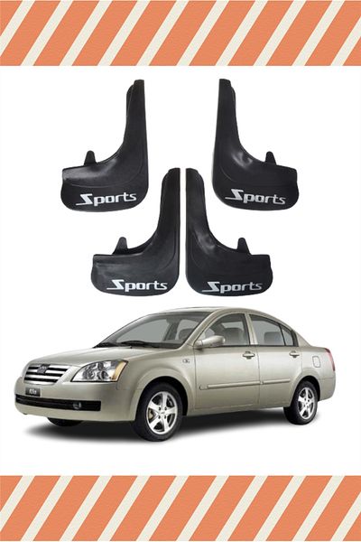 Heda Tex Chery Alia - Set of 4 Printed Dust Holders and Mudguards