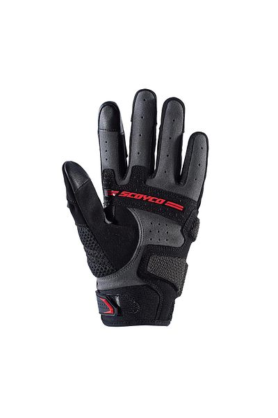 Scoyco Mc117W Protected Women's Motorcycle Gloves Red Black