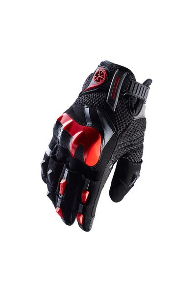 Scoyco Mc117W Protected Women's Motorcycle Gloves Red Black