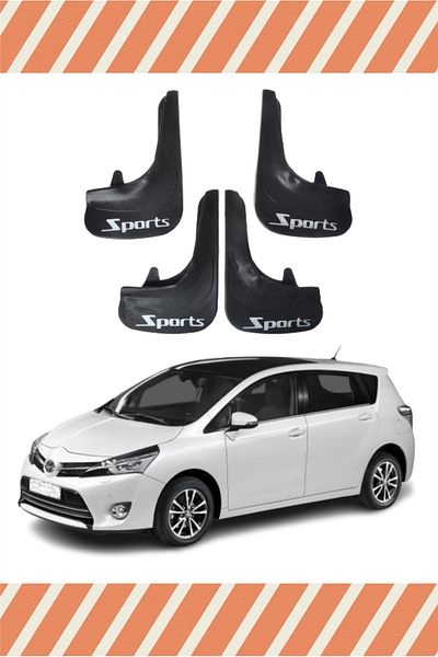 NOVDES Hg Toyota Verso 2010-2017 Racing Written 4-Piece Dust Cover Mudguard Mudguard
