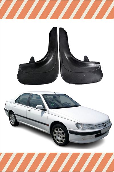 ATALAY TİCARET Peugeot 406 2-Piece Gaiter Mudguard Mud Flap