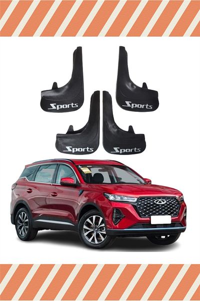 NOVDES Chery Tiggo - Set of 4 Printed Dust Cover and Fender, Matching Legs