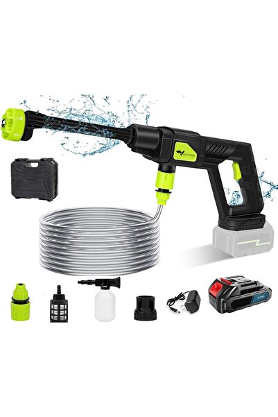 valkyrie Şarjlı Ve Yüksek Basınçlı Ilaçlama Oto Yıkama Ve Sulama Tabancası 6 ...