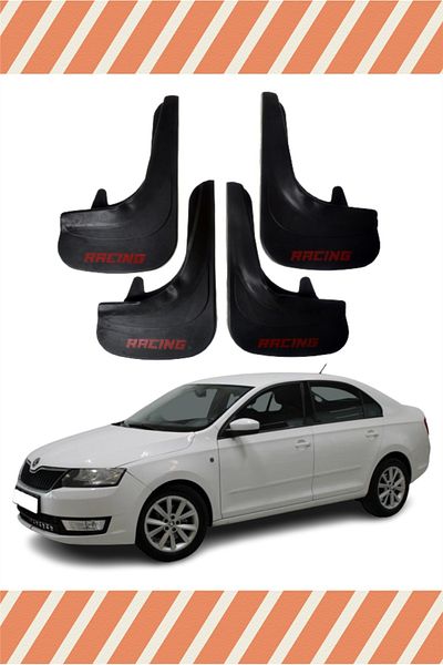 Heda Tex Hg Skoda Rapid Racing Written 4-Piece Leggings Mudguard Leggings