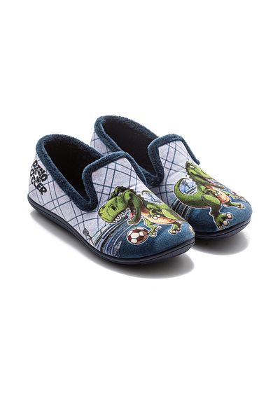 Twigy Navy Blue Dineo Kids Nursery Booties - 30/34