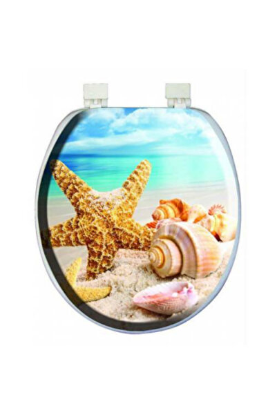 Narnuga LÜKS DESENLİ YUMUŞAK KLOZET KAPAK PUF (4887)