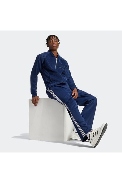 adidas Adicolor Baggy Fit Firebird Men's Blue Sweatpants