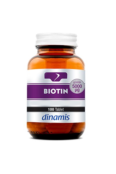 DİNAMİS Dynamic Biotin 2500 Mg 100 Tablets