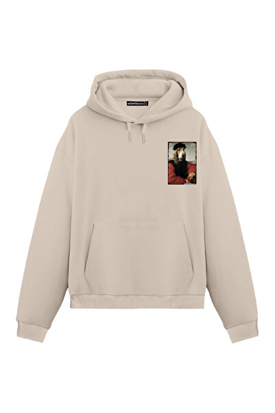 Mounte Bianca Unisex Signor Testa - Obična majica sa kapuljačom