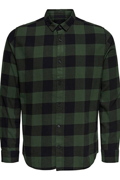 Only & Sons Онсгудмунд Лс Перевірений сорочка Ноос Ліс