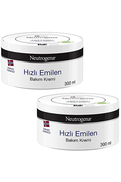 Neutrogena Hızlı Emilen El ve Vücut Bakım Kremi 300 ml + 300 ml