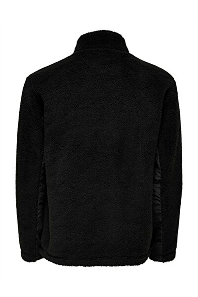 Only & Sons Onsvillads sherpa mix jacket otw black