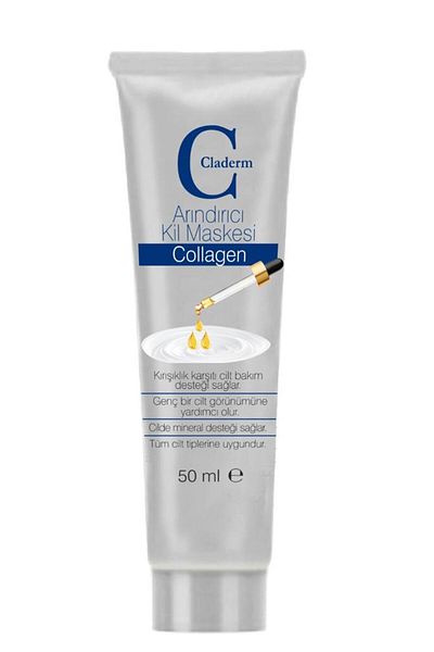 Claderm 50 مل قناع الطين – الكولاجين
