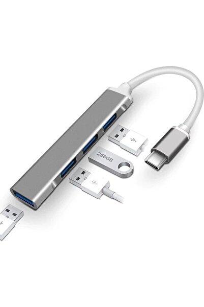 Daytona C-809 TYPE-C =--4 USB 3.0 HUB ADAPTÖR,5Gbps