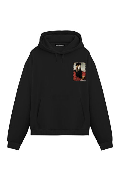 Mounte Bianca Unisex Signor Testa - Obična majica sa kapuljačom