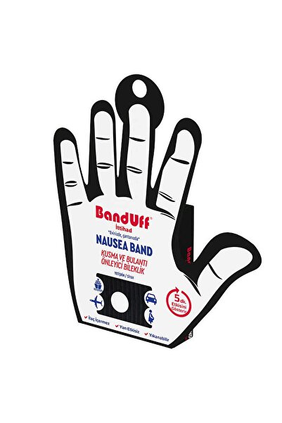 Genel Markalar Kusma Ve Bulantı Önleyici Bileklik Yetişkin Siyah