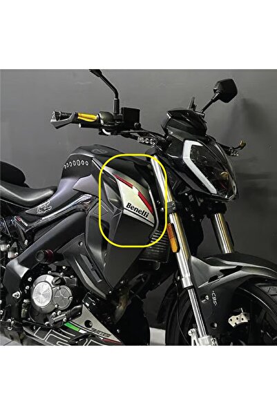 Motiker BENELLİ 125S Ön Yan SAĞ Grenaj Orijinal Tasarım Motosiklet Sticker Et...