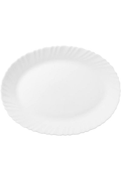 ORCHID 13" OPALWARE CLASSIQUE OVAL PLATTER