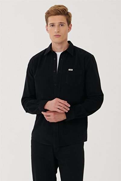 WRANGLER Regular Fit Normal Cut 100% Cotton Long Sleeve Shirt