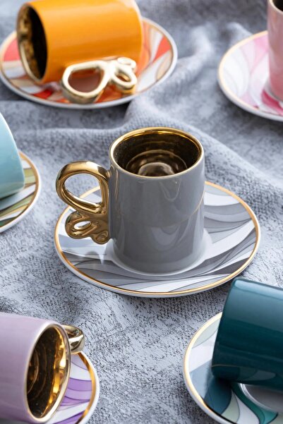 ACAR GRACE 6LI KAHVE FİNCAN TAKIMI