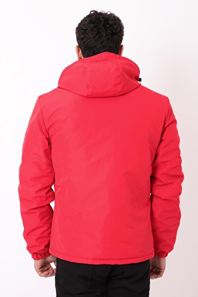 Stilkombin Fixed Hooded Pocket Detail Winter Coat Bl 1760_50392